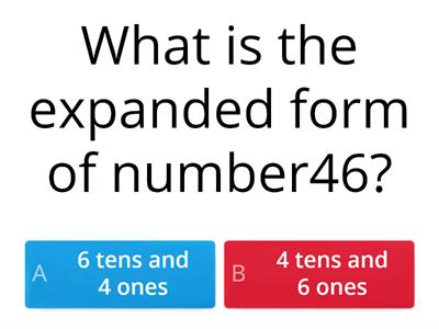 REVISION OF NUMBER CONCEPTS Quiz (CLASS  1)