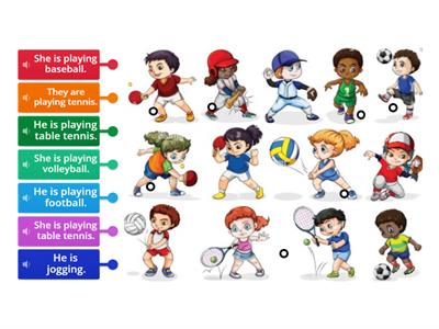 Kid's Box 2 Unit 10 - Sports and present continuous