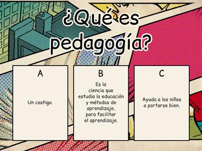 Pedagogía 