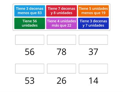 Descomposición de números hasta 99