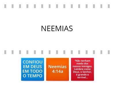 EBD- VERSÍCULO- HISTÓRIA DE NEEMIAS