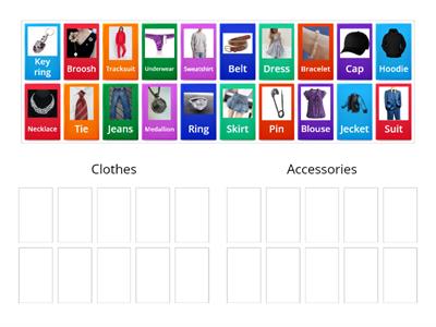 Clothes and accessories