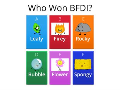 BFDI Quiz