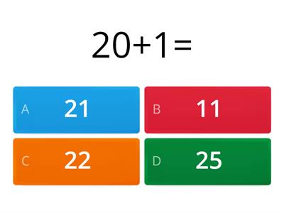 Contas de Matemática 20 até 40