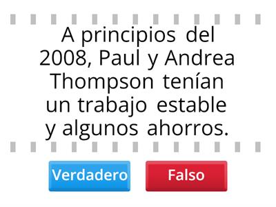 La crisis del 2008, El caso de los Thompson