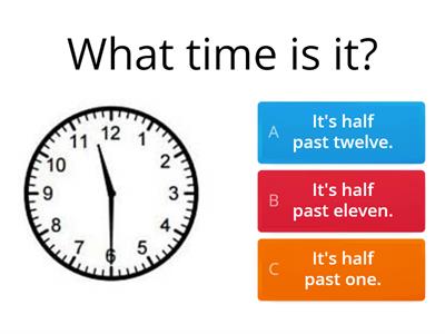 What time is it?