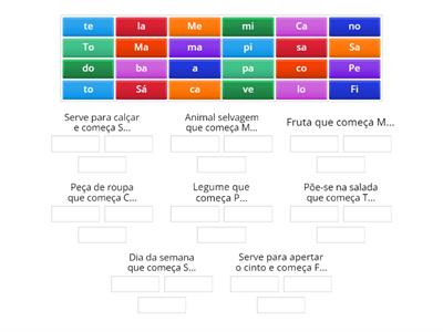 Copy Ordem das sílabas