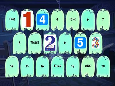 MEMORY GAME NUMBERS 1 TO 10