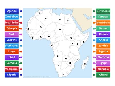 African Countries 