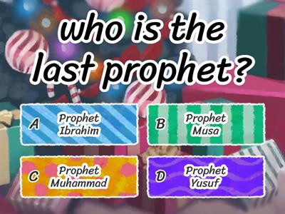 P1 SA1 - life and teachings of our prophets 