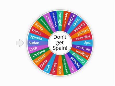 Don't get Spain