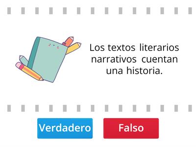 Textos Literarios Narrativos