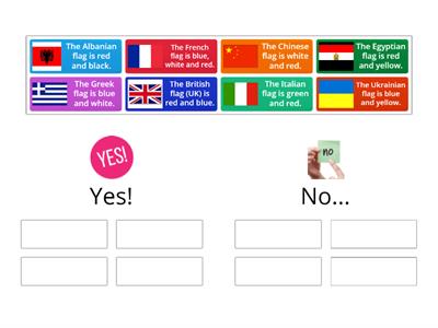 Yes or No? Flags!