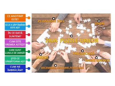 29 IANUARIE - Ziua puzzle-urilor