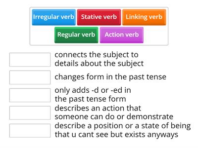 types of verbs