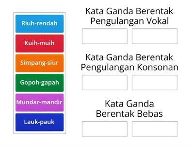 Kata Ganda Berentak