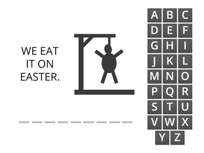 EASTER - HANGMAN