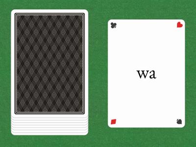 letter combination : aw