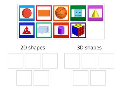 2D and 3D shapes