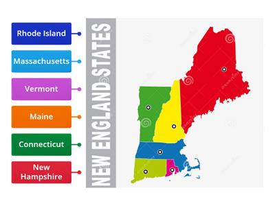 New England Region: States