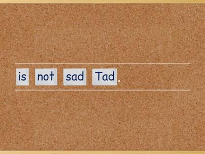 The Bad Day - Reading Comprehension /-ad/