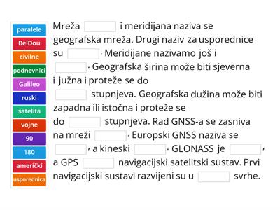 Geografija Geografska širina I Geografska Dužina - Nastavne Aktivnosti