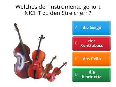 Tina und das Orchester - Quiz