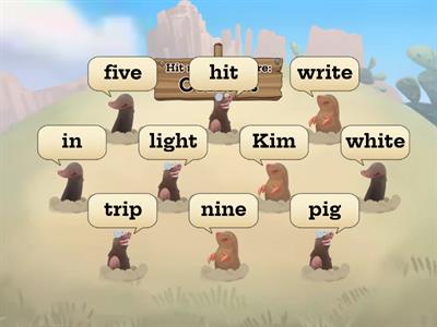 Long i: Whack a Mole