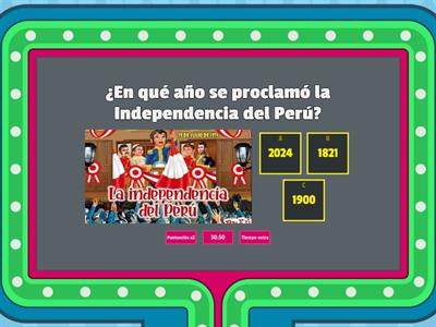 "Independencia del Perú"