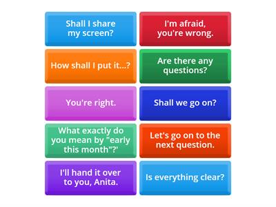 Useful meeting phrases1