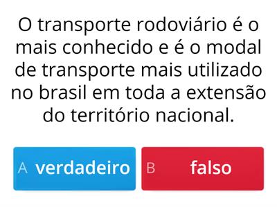 Vantagens e desvantagens dos sistemas de transportes