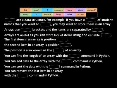 Arrays