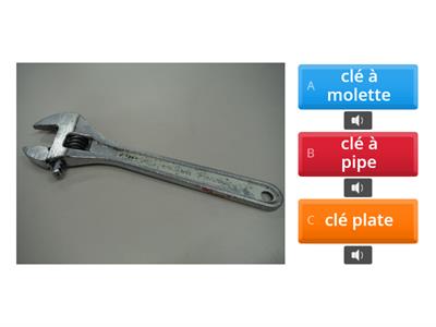 Les outils plombier