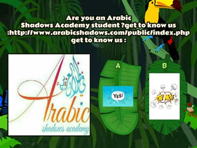 Arabic Shadows Academy (tajweed: heavy and light letters)