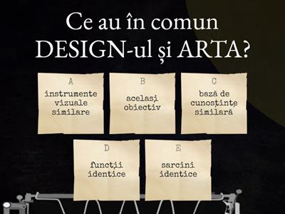 Design-ul și arta