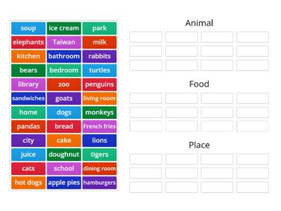 Noun Sort