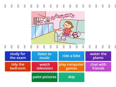 3B Chapter 4 Actions (Vocabulary)