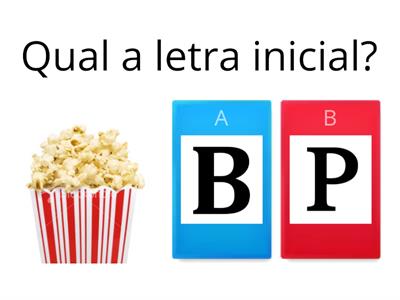 Letra B ou P