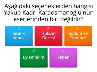 Cumhuriyet Dönemi Türk Edebiyatı’nda Roman