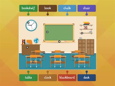 Things in classroom (vocab)