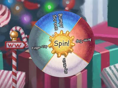 Multi-sensory SPELLING Spinner