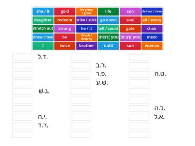 LEC - Shorashim Milim Grade 5 Week 8