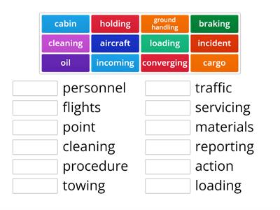 Compound nouns in Aviation English