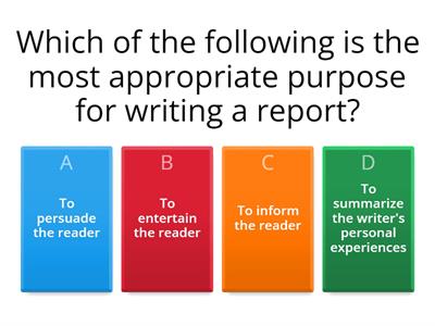 Objective First Writing Folder 3 How to write REPORTS