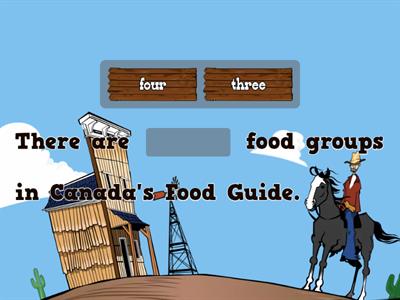 Canada Food Guide Quiz