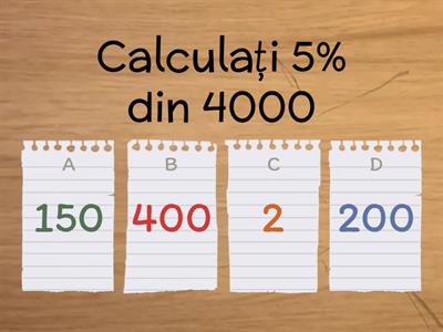 Matematică TEST