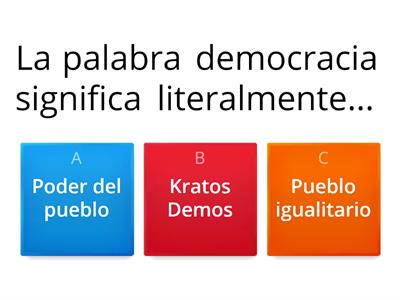 DEFINIR LA DEMOCRACIA