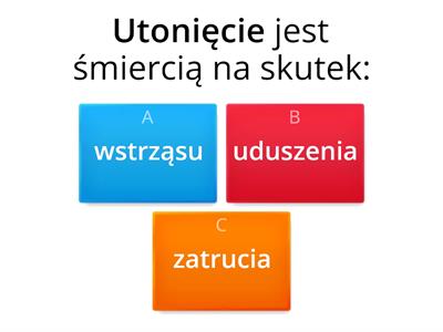 Wybierz właściwą odpowiedź: