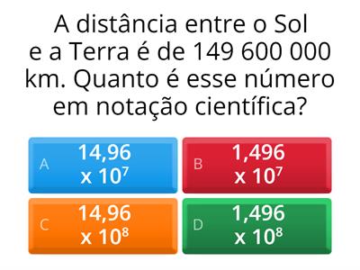 Notação Cientifica