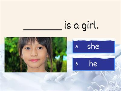 He or She